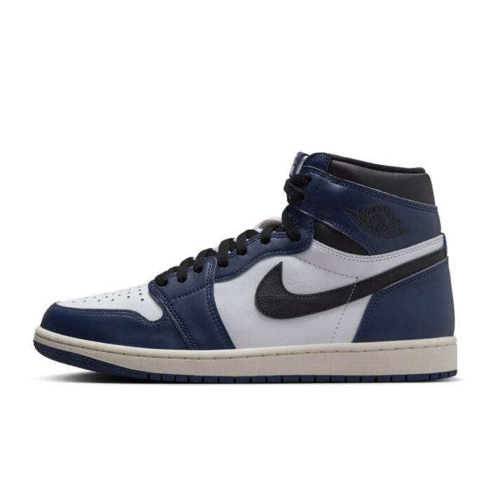 NIKE AIR JORDAN 1 HIGH OG MIDNIGHT NAVY BLUE DZ5485 401 - Image 3