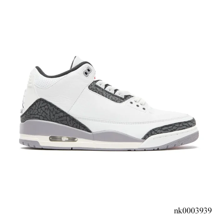 AJ 3 Cement Grey Shoes Sneakers – nk0003939