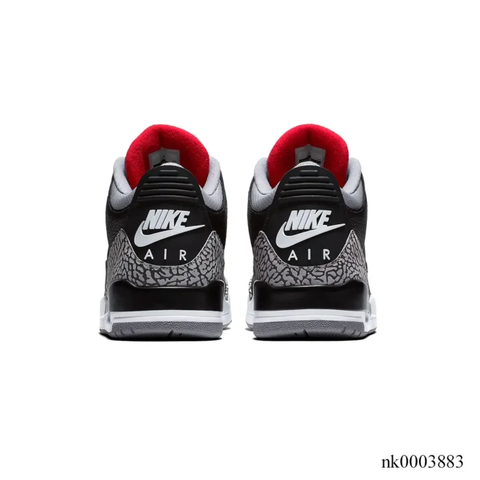 AJ 3 Black Cement Shoes Sneakers – nk0003883 - Image 3