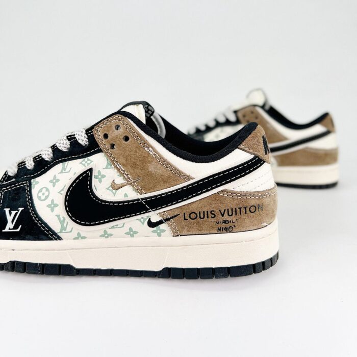 NIKE SB DUNK LOW X LOUIS VUITTON BROWN - Image 5