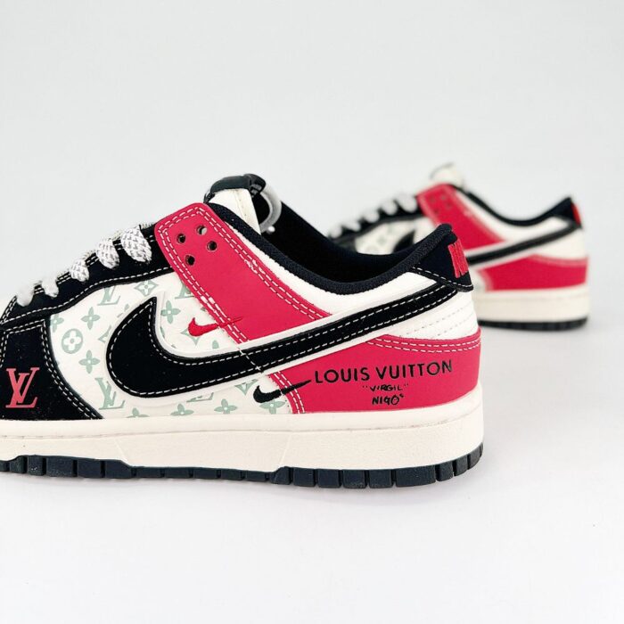 NIKE SB DUNK LOW X LOUIS VUITTON RED - Image 5