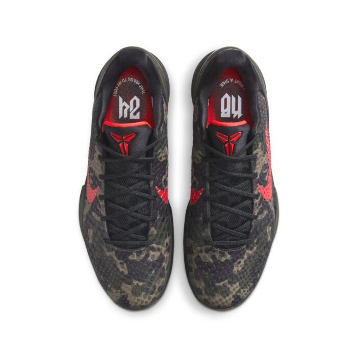 NIKE ZOOM KOBE 6 ITALIAN CAMO BLACK FQ3546 001 - Image 5