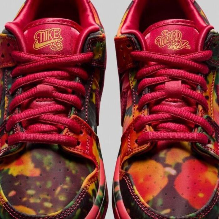 NIKE SB DUNK LOW X THE WIZARD OF OZ RED FZ1291 600 - Image 5