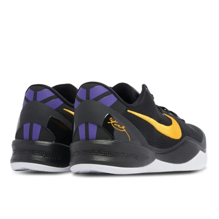 NIKE KOBE 8 PROTRO BLACK UNIVERSITY GOLD HF9550 001 - Image 4