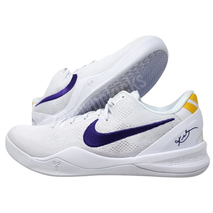 NIKE KOBE 8 PROTRO LAKERS HOME WHITE HF9550 100 - Image 5