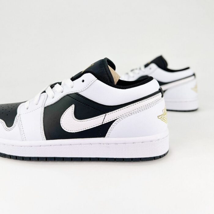 NIKE AIR JORDAN 1 LOW PANDA BLACK WHITE - Image 5