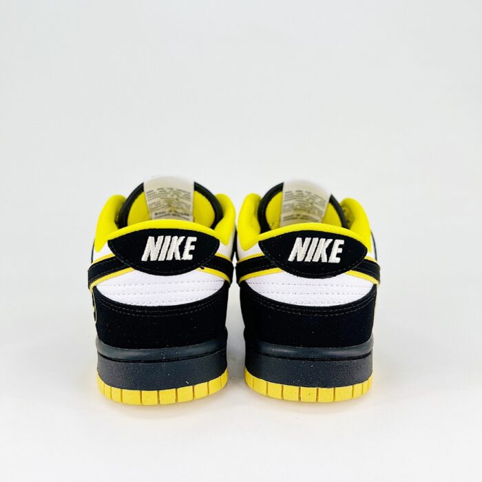 NIKE SB DUNK LOW BLACK WHITE YELLOW - Image 5