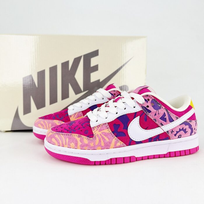 NIKE AIR FORCE 1 07 LV8 LOW WMNS RED PLUM DD5516 584 - Image 2