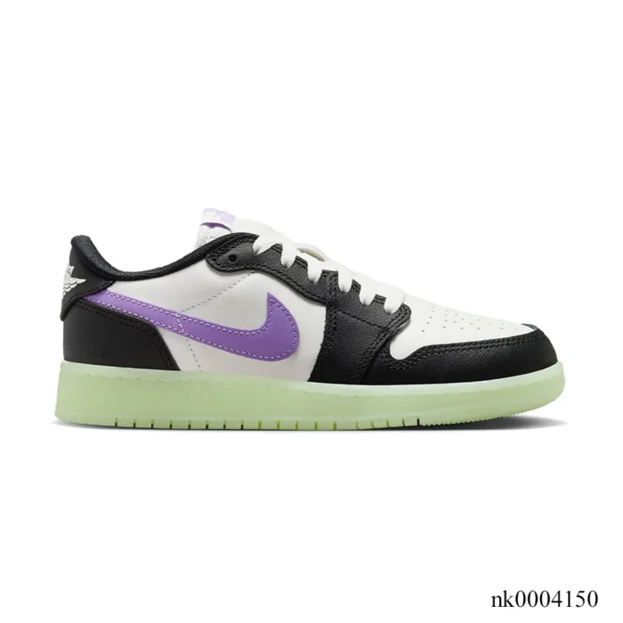 AJ 1 Low Black Raspberry Shoes Sneakers – nk0004150