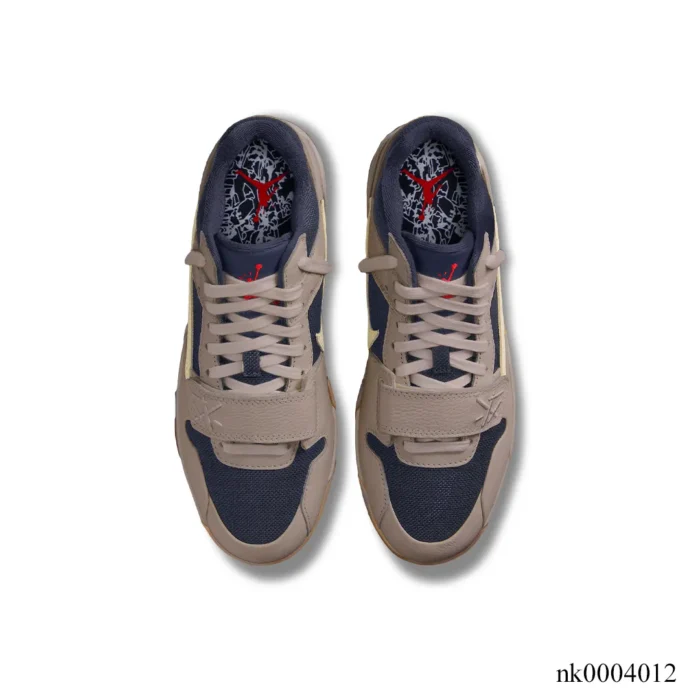 Travis Scott x Jumpman Jack Taupe Haze Shoes Sneakers – nk0004012 - Image 3