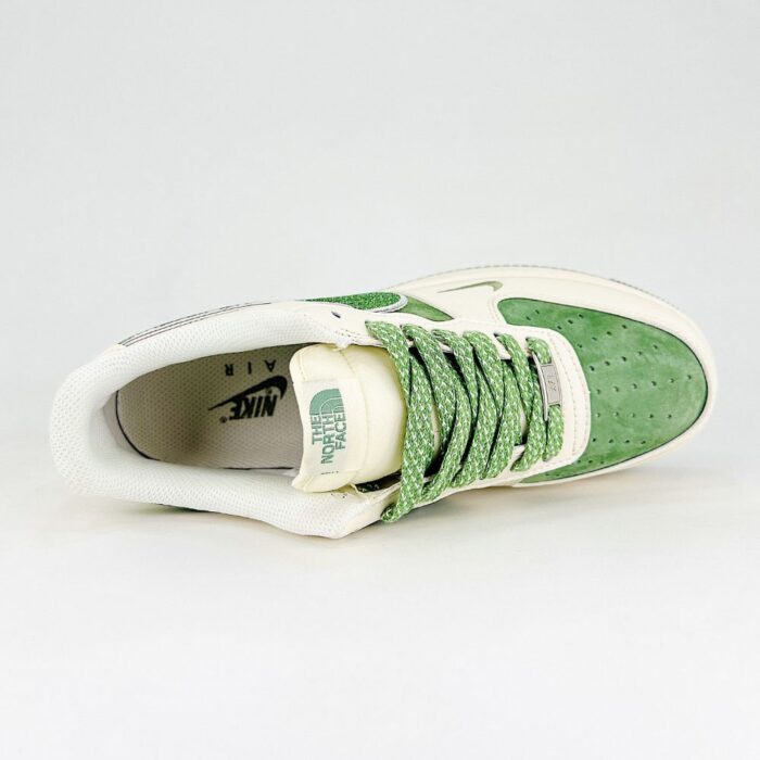 NIKE AIR FORCE 1 LOW X THE NORTH FACE GREEN - Image 6