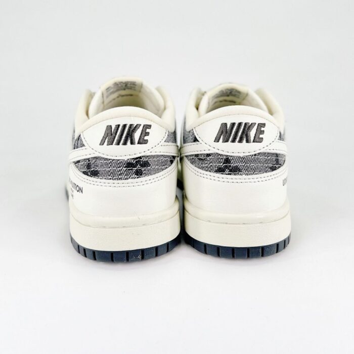 NIKE DUNK SB LOW X LOUIS VUITTON GREY WHITE - Image 7