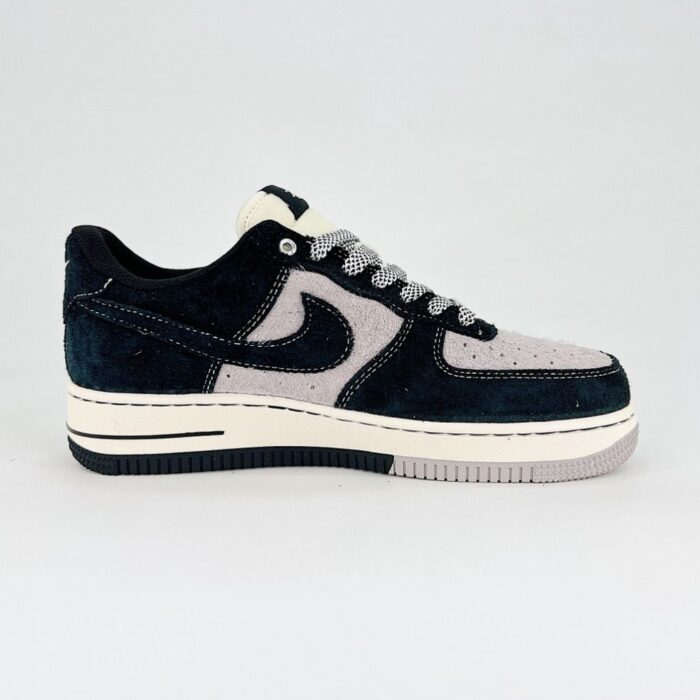 NIKE AIR FORCE 1 LOW X STUSSY BLACK GREY - Image 6