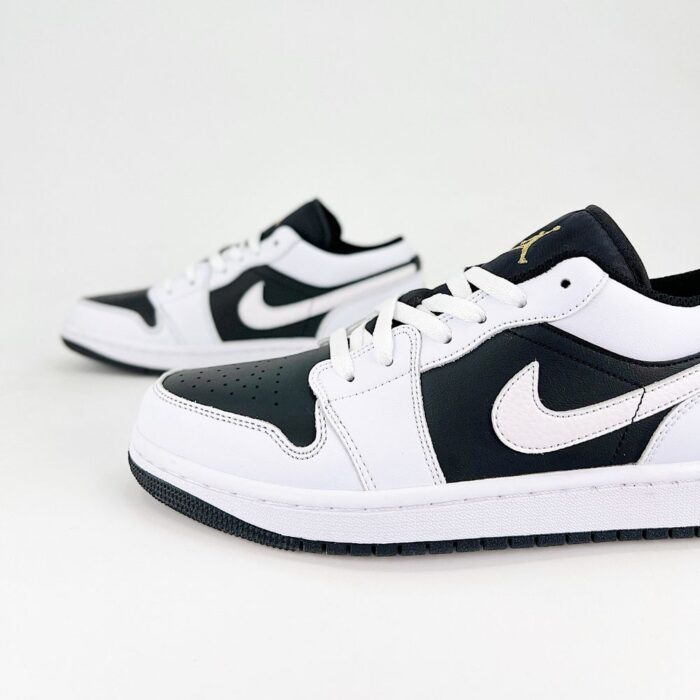 NIKE AIR JORDAN 1 LOW PANDA BLACK WHITE - Image 6