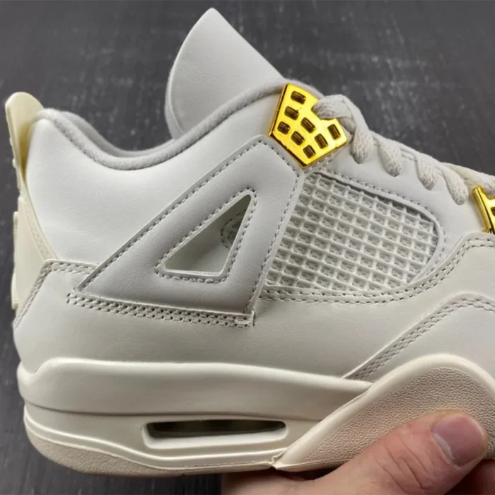 AJ 4 Sail Metallic Gold Shoes Sneakers – nk0003549 - Image 8