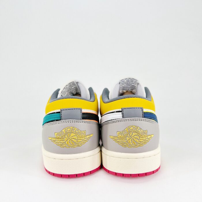 NIKE AIR JORDAN 1 LOW PREMIUM SAIL YELLOW OCHRE HV4511 133 - Image 5