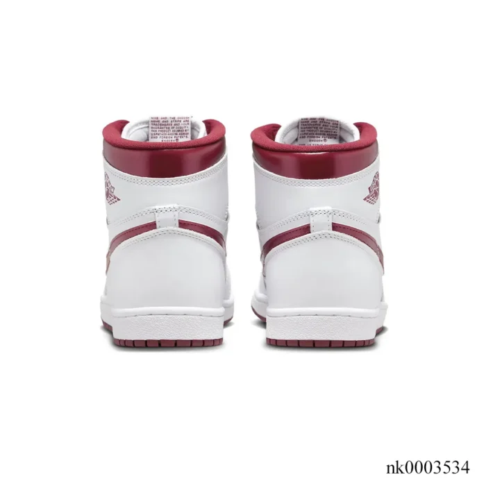 AJ 1 High 85 Metallic Burgundy Shoes Sneakers – nk0003534 - Image 5