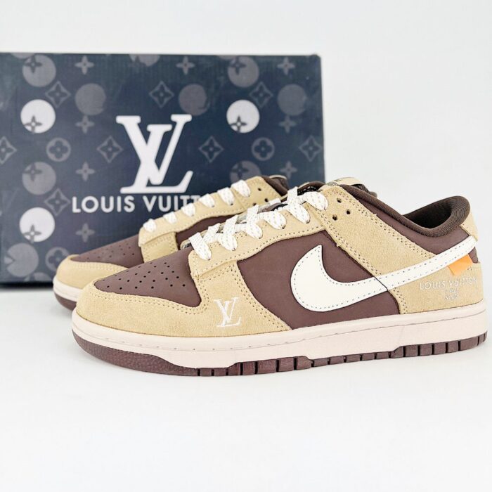 NIKE SB DUNK LOW X LOUIS VUITTON BROWN - Image 2