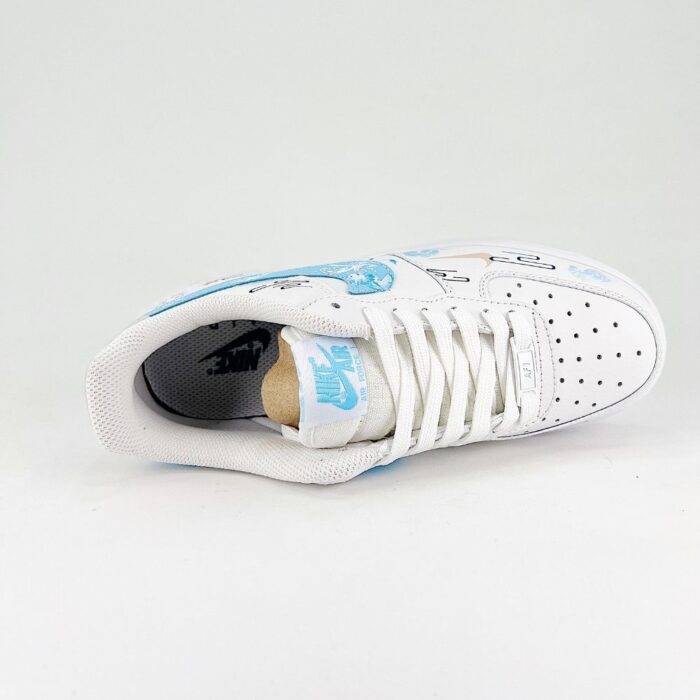 NIKE AIR FORCE 1 CUSTOM AO BING WHITE - Image 7