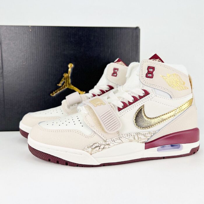 NIKE AIR JORDAN LEGACY 312 YEAR OF THE SNAKE BURGUNDY TINT IB4914 161 - Image 2