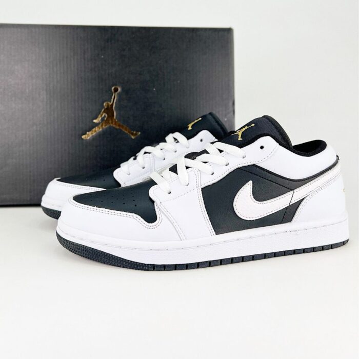 NIKE AIR JORDAN 1 LOW PANDA BLACK WHITE - Image 2