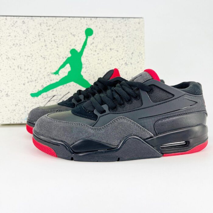 NIKE AIR JORDAN 4 LOW RM BLACK FQ7939 060 - Image 2