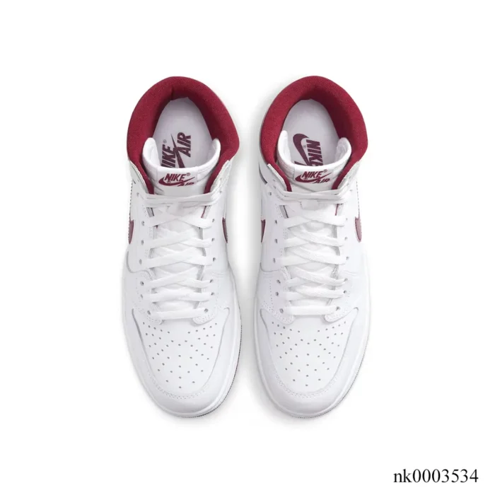 AJ 1 High 85 Metallic Burgundy Shoes Sneakers – nk0003534 - Image 4