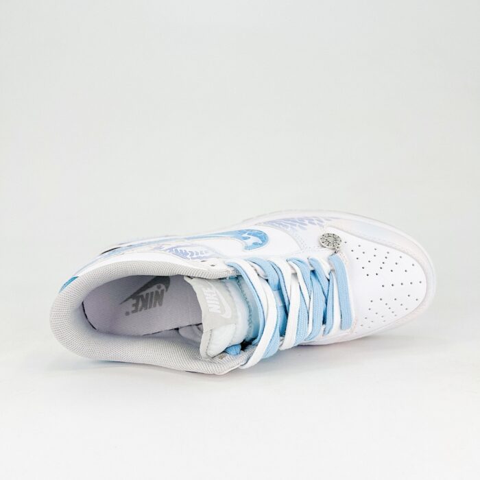 NIKE SB DUNK LOW CNY PEARL OF THE SPIRIT SNAKE WHITE BLUE GRADIENT - Image 4