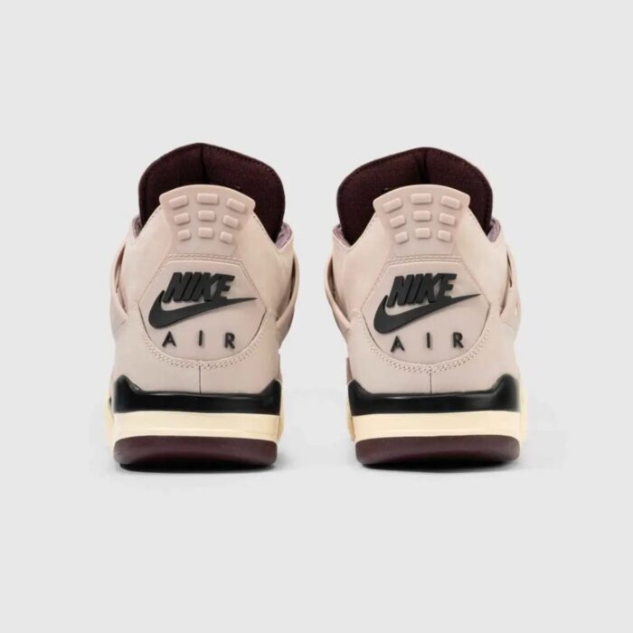 NIKE AIR JORDAN 4 FOSSIL STONE X A MA MANIERE PHANTOM METALLIC PEWTER VIOLET ORE LIGHT IRON ORE MUSLIN BURGUNDY CRUSH FZ4810 001 - Image 5