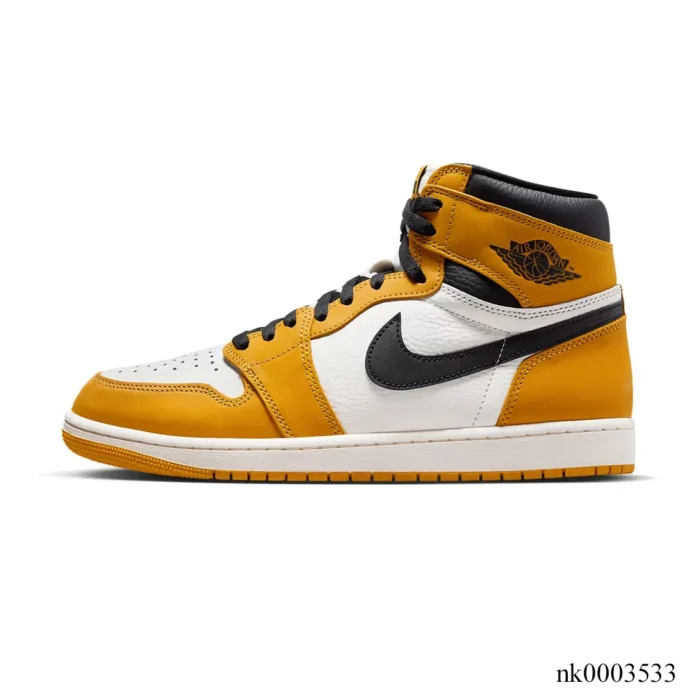 AJ 1 High OG Yellow Ochre Shoes Sneakers – nk0003533 - Image 2