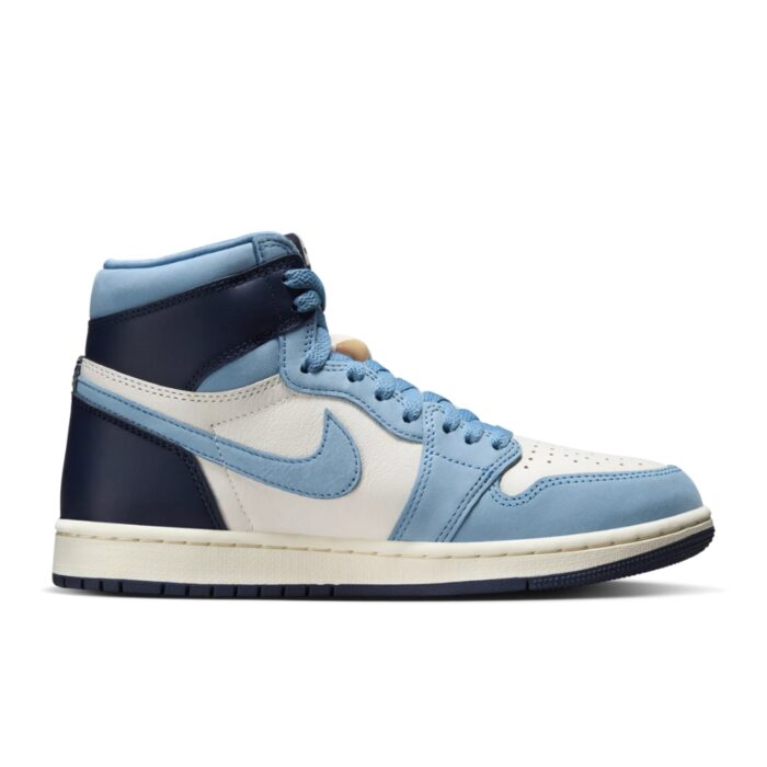 NIKE AIR JORDAN 1 HIGH OG FIRST IN FLIGHT UNIVERSITY BLUE MIDNIGHT NAVY SAIL FD2596 400 - Image 2