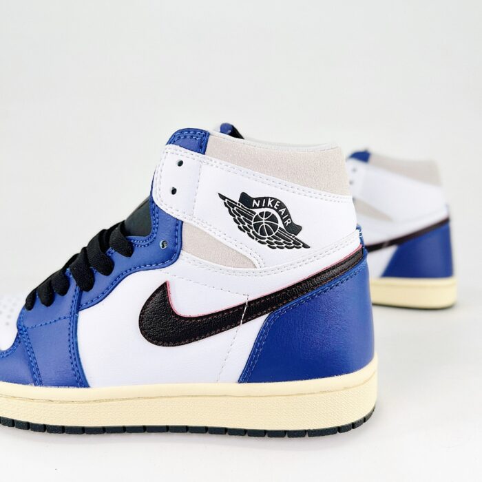 NIKE AIR JORDAN 1 HIGH OG ARRIVES IN WHITE DEEP ROYAL BLUE DZ5485 100 - Image 3