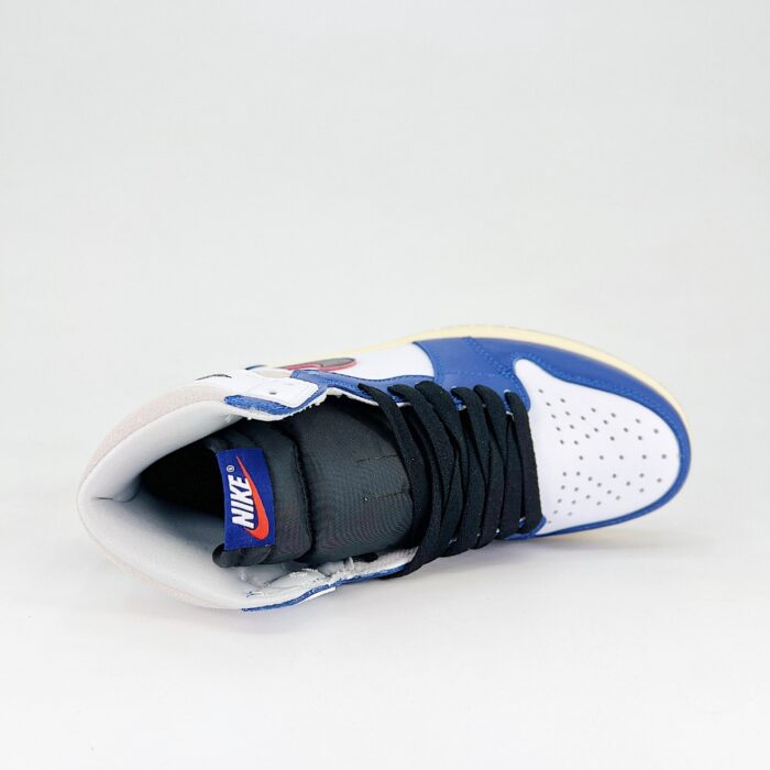 NIKE AIR JORDAN 1 HIGH OG ARRIVES IN WHITE DEEP ROYAL BLUE DZ5485 100 - Image 4