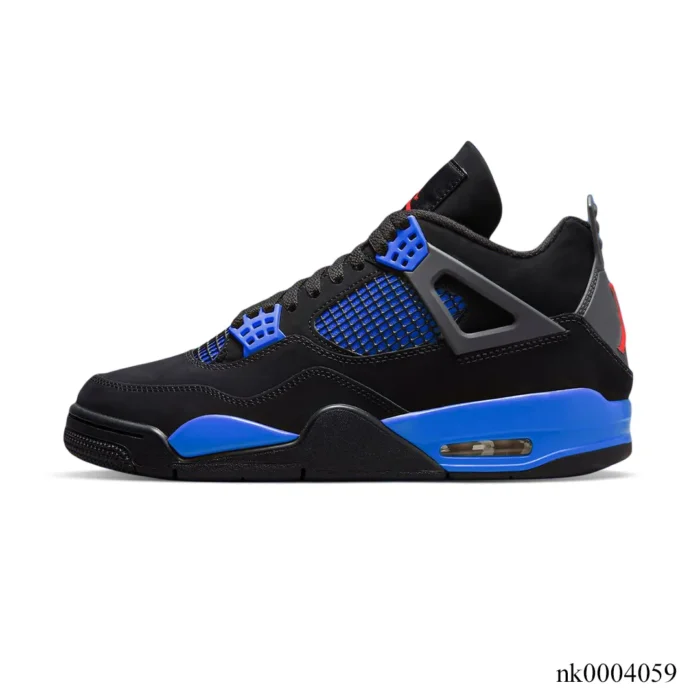 AJ 4 Retro Black Deep Royal Blue Shoes Sneakers – nk0004059 - Image 2