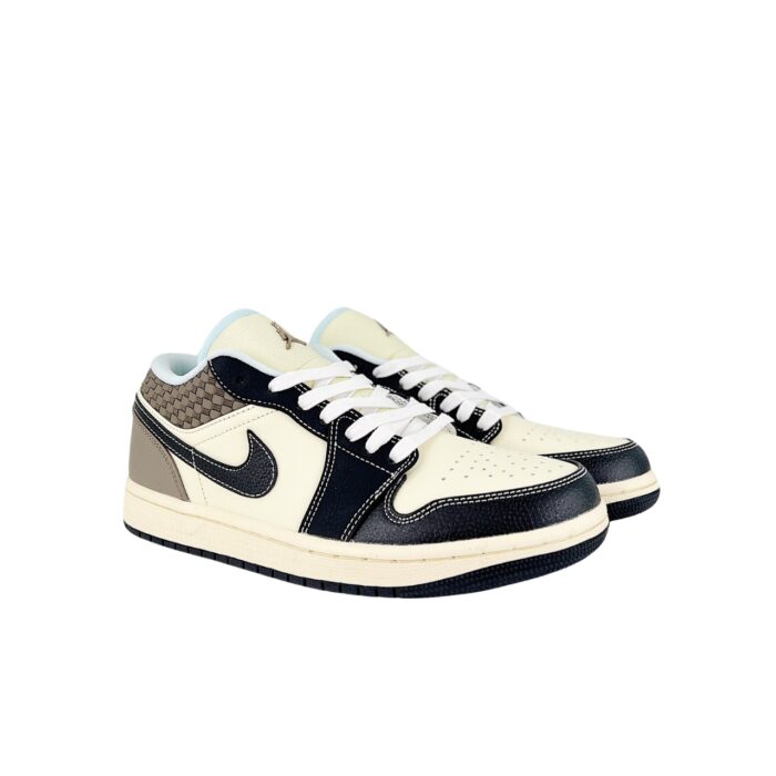 NIKE AIR JORDAN 1 LOW SE COCONUT MILK BLACK HQ3437 101