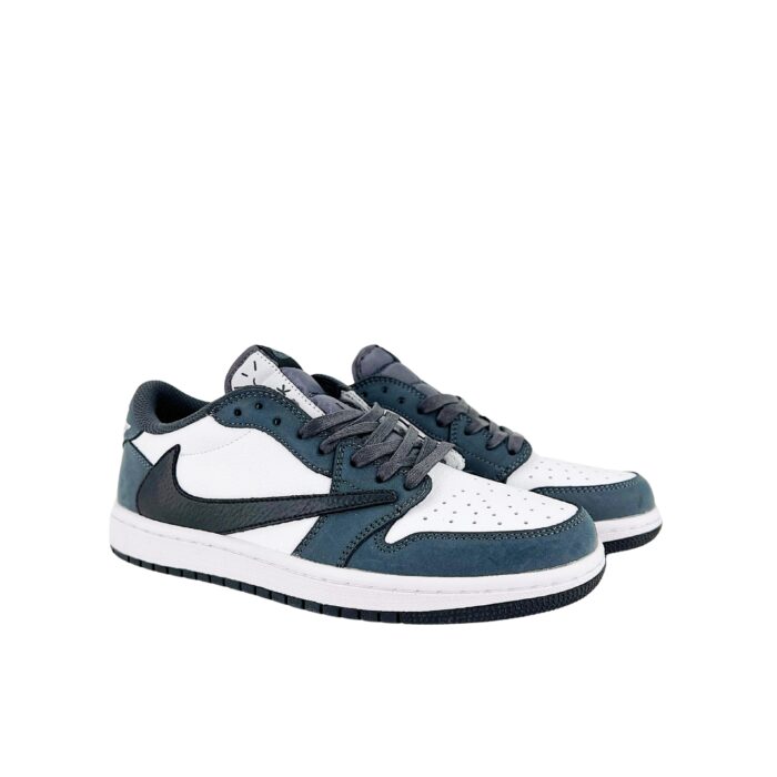 NIKE AIR JORDAN 1 LOW SUEDE NAVY BLUE