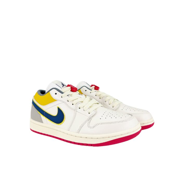 NIKE AIR JORDAN 1 LOW PREMIUM SAIL YELLOW OCHRE HV4511 133