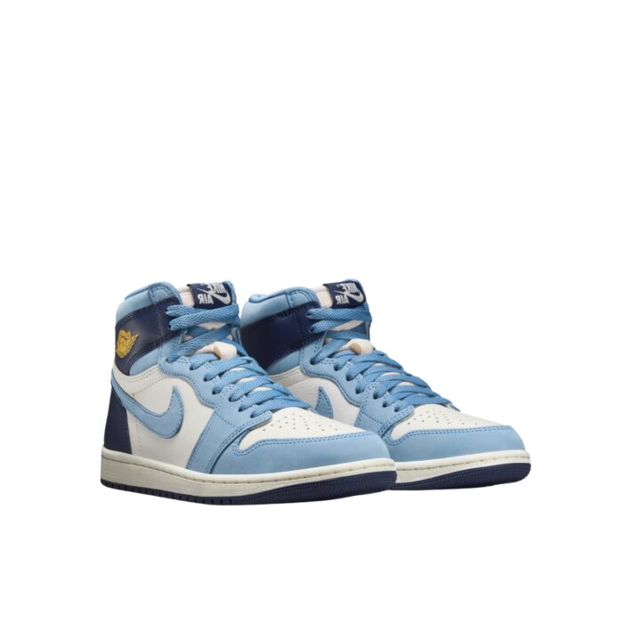 NIKE AIR JORDAN 1 HIGH OG FIRST IN FLIGHT UNIVERSITY BLUE MIDNIGHT NAVY SAIL FD2596 400