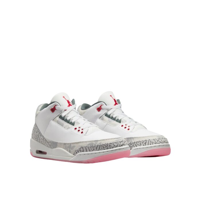 NIKE AIR JORDAN 3 WINGS WHITE FIRE RED OFF WHITE VINTAGE GREEN ROSE HM6993 100