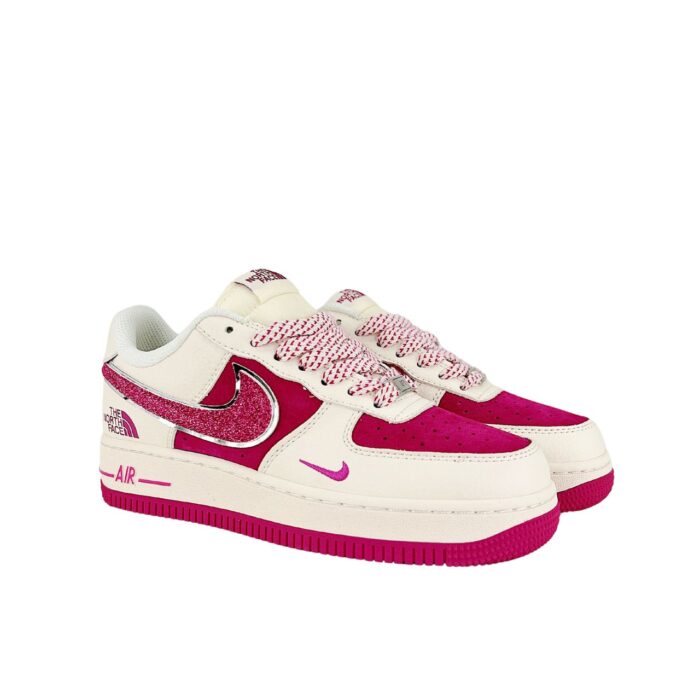 NIKE AIR FORCE 1 LOW X THE NORTH FACE RED BEIGE