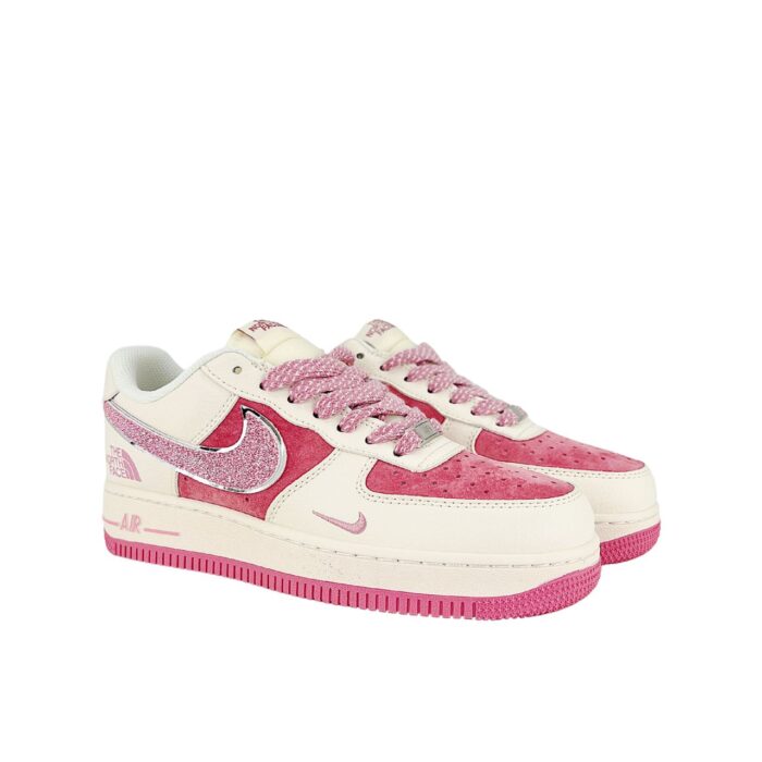 NIKE AIR FORCE 1 LOW X THE NORTH FACE PINK BEIGE