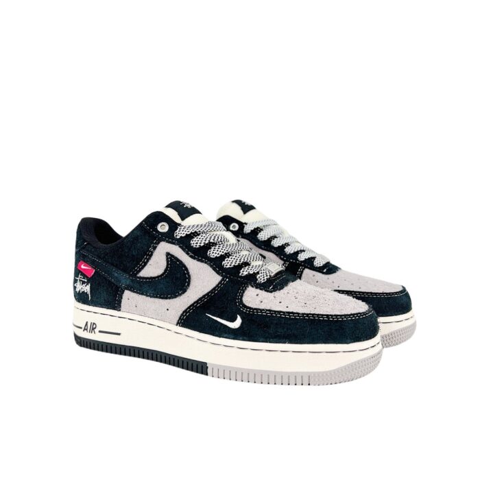 NIKE AIR FORCE 1 LOW X STUSSY BLACK GREY