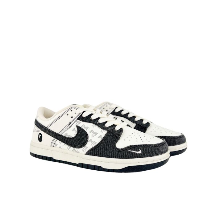 NIKE SB DUNK LOW X BAPE BLACK BEIGE