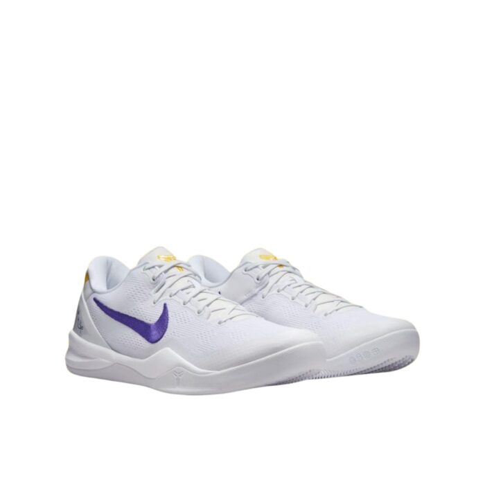 NIKE KOBE 8 PROTRO LAKERS HOME WHITE HF9550 100