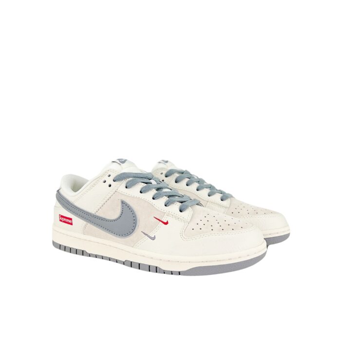 NIKE SB DUNK LOW X SUPREME WHITE GRAY BEIGE XX2025 688