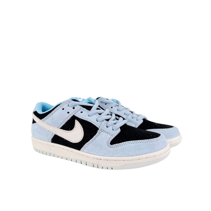 NIKE SB DUNK LOW PRO ALUMINIUM FOOTBALL GREY SUMMIT WHITE BLACK HF3063 400