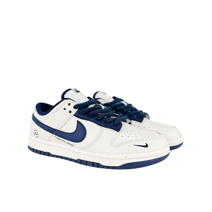 NIKE DUNK SB LOW X FRAGMENT DESIGN WHITE NAVY