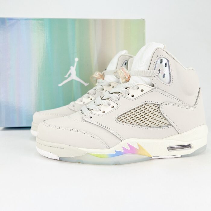 NIKE AIR JORDAN 5 RETRO YEAR OF THE SNAKE GREY HF3183 001 - Image 2