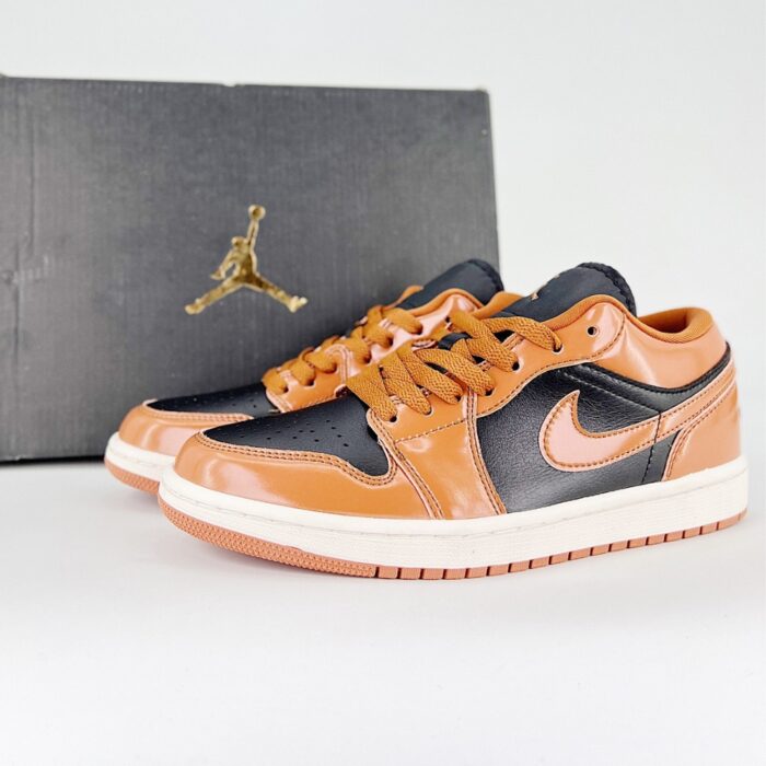 NIKE AIR JORDAN 1 LOW ARCHAEO BROWN DC0774 021 - Image 2