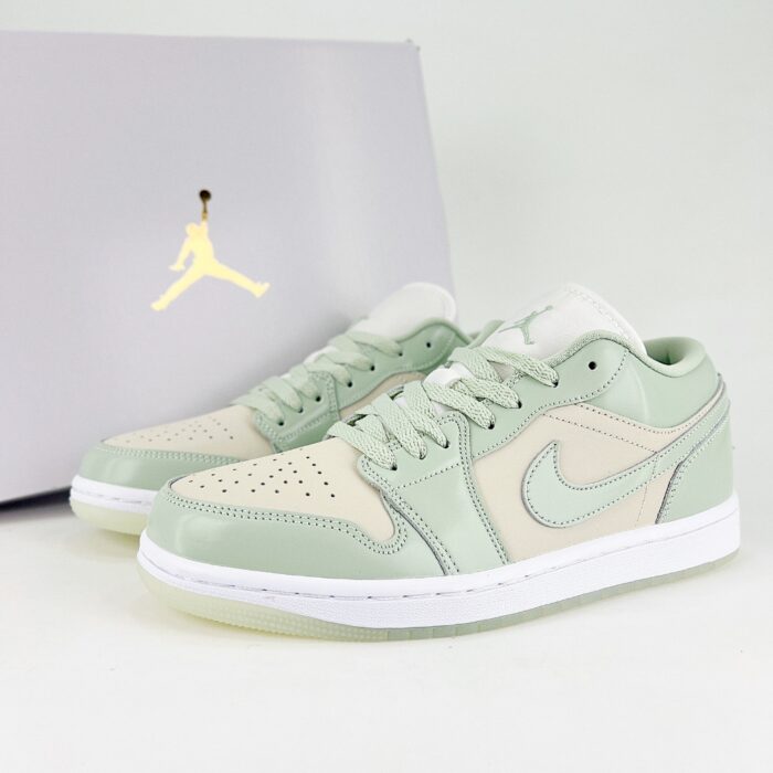 NIKE AIR JORDAN 1 LOW SEAFOAM SAIL HF4078 100 - Image 2